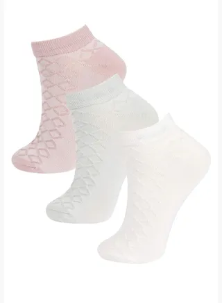 3 Pack Woman Low Cut Socks