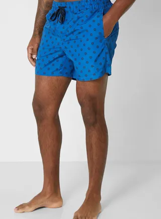 Casual Printed Swim Shorts