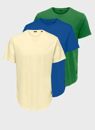 3 Pack Essential Crew Neck T-Shirt