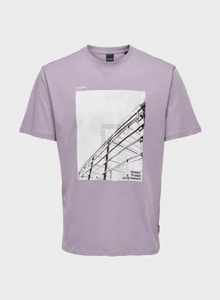 Graphic Crew Neck T-Shirt