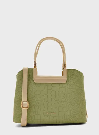 Croc Tote Handbag
