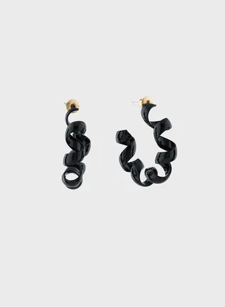 Spiral Hoop Earrings