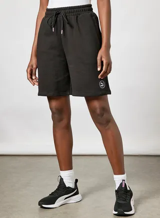 SWxP High Waist Longline Shorts