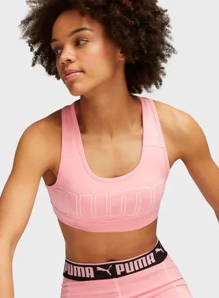 4Keeps Mid Impact Graphic Bra