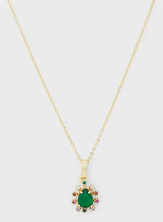 Crystal Pendant Necklace