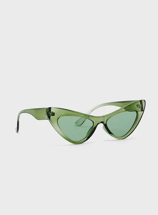 Smooth Edge Cateye Sunglasses