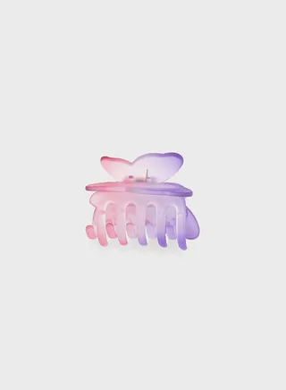 Ombre Butterfly Hair Clip