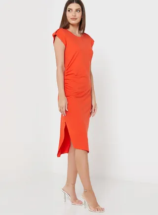 Crew Neck Dress