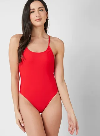 Solid Swimsuit