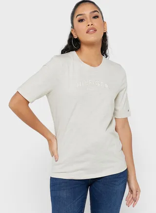 Crew Neck Logo T-Shirt