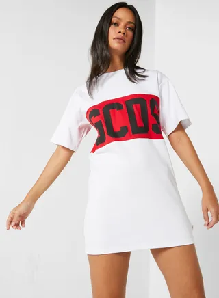 Graphic Logo T-Shirt Dress