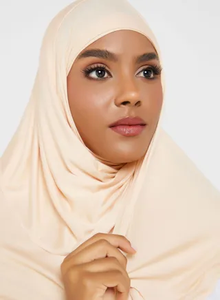 Stretchable Jersey Long Hijab Scarf