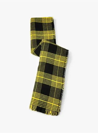 Shawl Tasseled Plaid