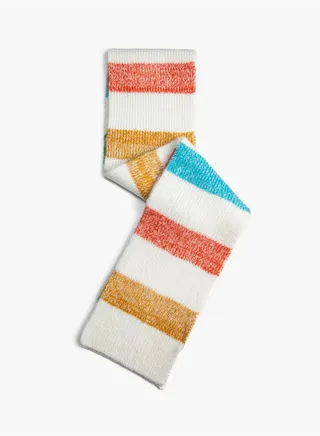 Multicolor Knit Scarf
