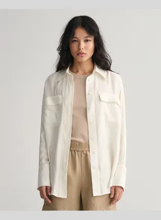 Gant Relaxed Fit Flap Pocket Shirt
