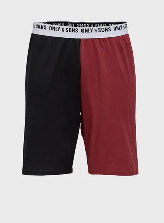 Color Block Shorts