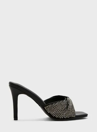 One Strap High Heel Sandals