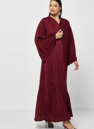 Embellished Detail Abaya