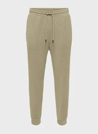 Drawstring Cuffed Sweatpants