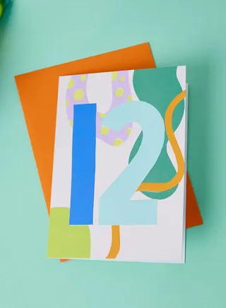 You're 12 Birthday Card
