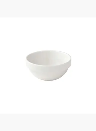 Porcelain Stacking Ball, Dia. 9 x H 4 cm, S, Off White