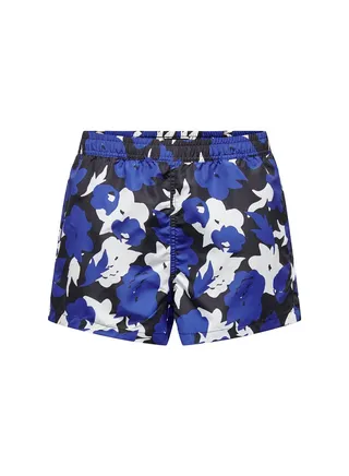 Leaf Printed Shorts