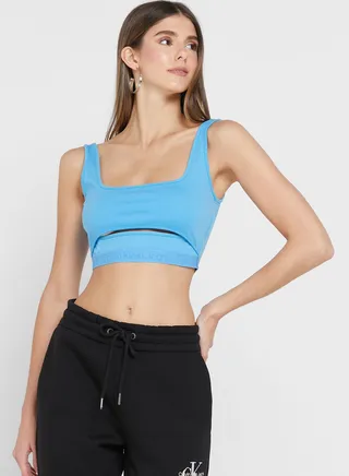 Square Neck Cut Out Tank