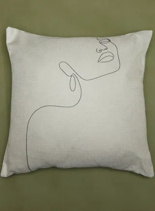 Illustration Print Cushion With Insert 45cm x 45cm
