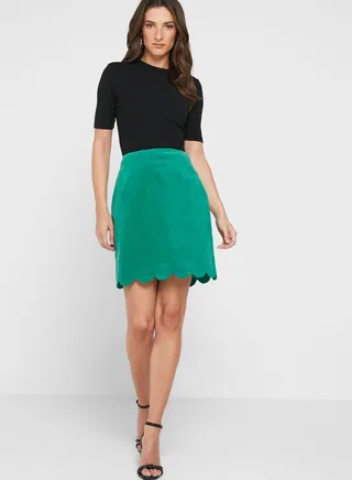 High Waist Mini Skirt