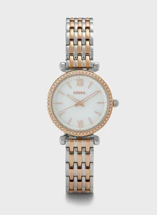Carlie Steel Strap Analog Watch