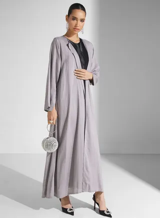 Open Front Abaya