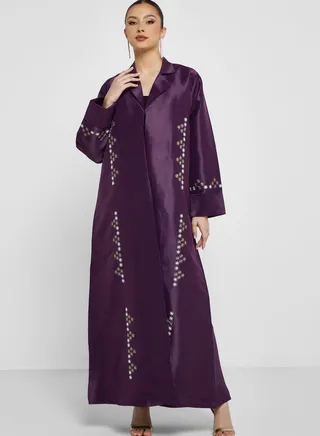 Embroidery Detail Abaya