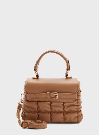 Puffer Satchel Bag