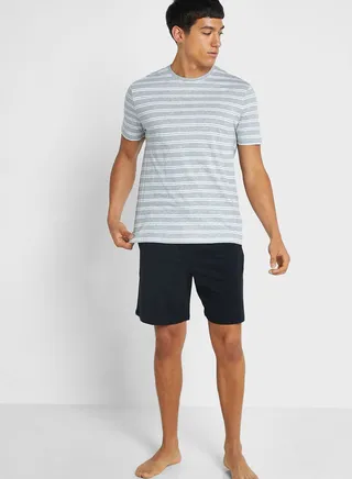 Striped Pyjama Set