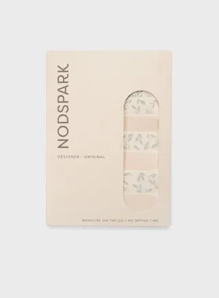 Nail Art Wrap - Glistening Foilage