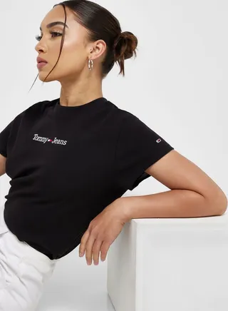 Crew Neck Logo T-Shirt