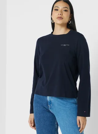 Crew Neck Logo T-Shirt