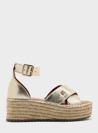 Two Part Espadrille Flatform