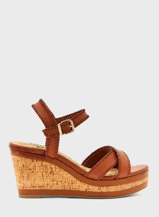 High Heel Wedge Sandals
