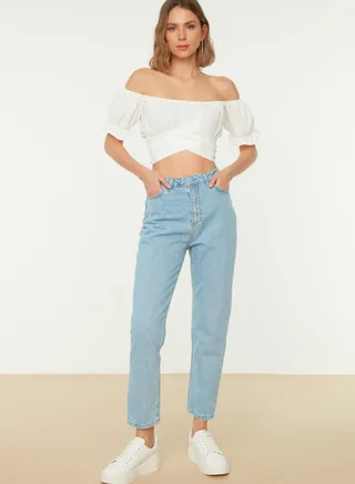 High Waist Mom Jeans