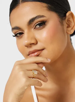 Cz Embellished Ring