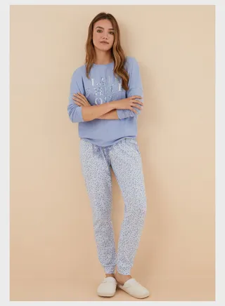 High Waist Pyjama Pants