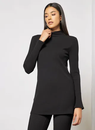 High Neck Sweater