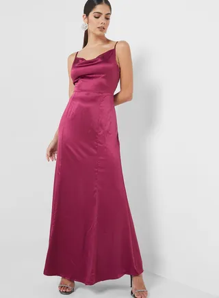 Strappy Open Back Dress
