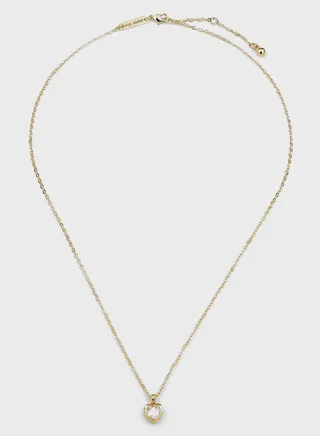 Hannela: Crystal Heart Necklace