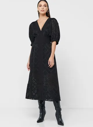 Puff Sleeve Dress