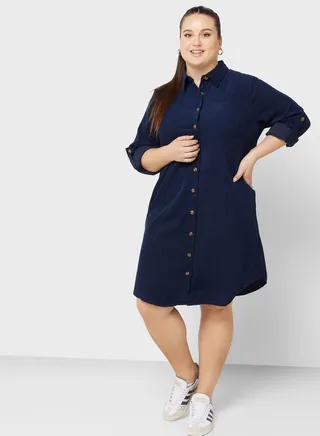 Button Down Shirt Dress