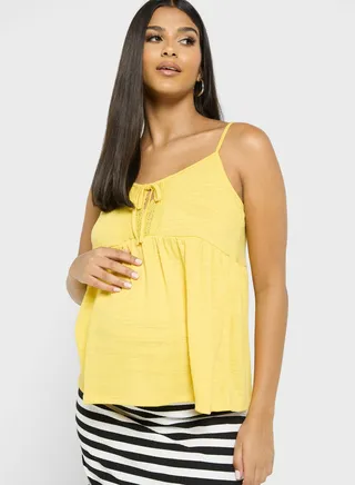 Strappy Tie Detail Top