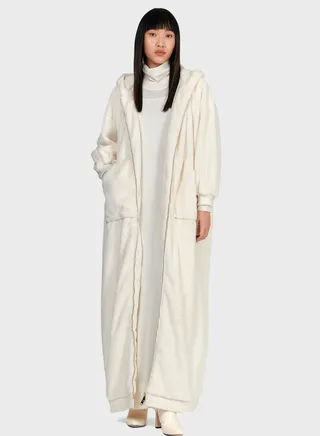 Hooded Faux Fur Farwa