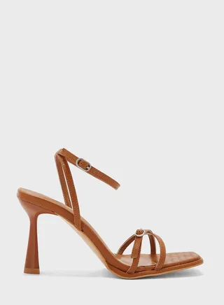 Crossover Strap High Heels Sandals